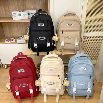 Backpack Zip Lettering