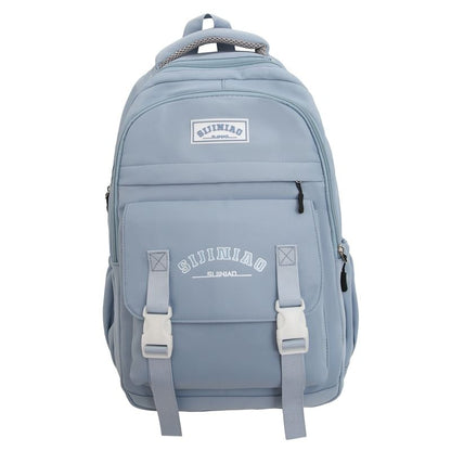 Backpack Zip Lettering
