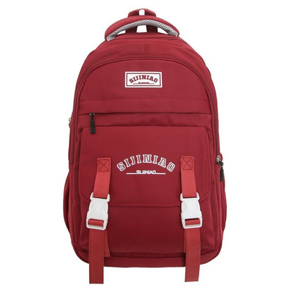 Backpack Zip Lettering