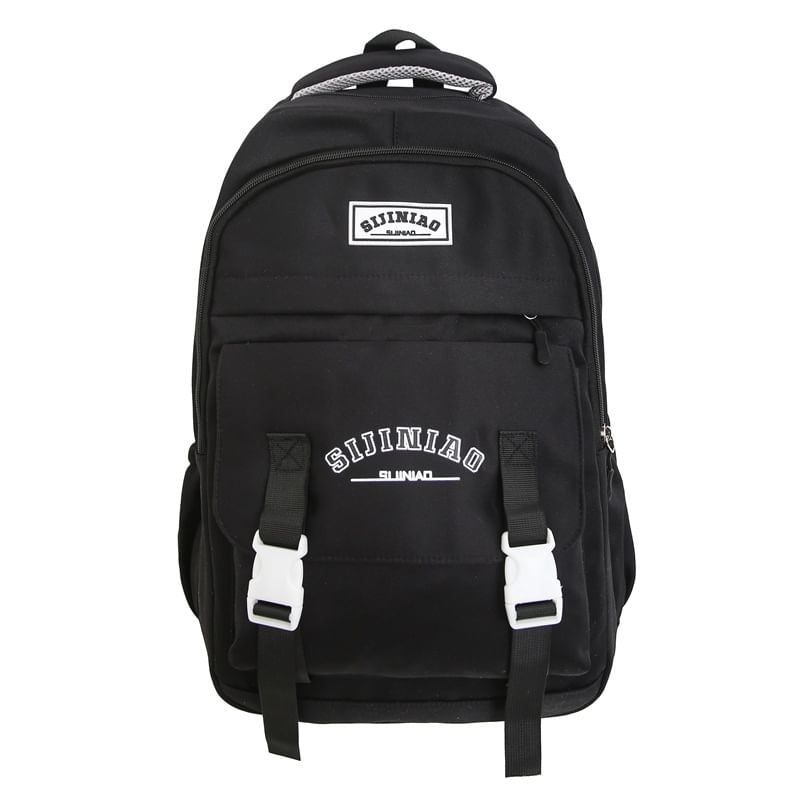 Backpack Zip Lettering