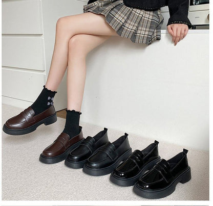 Platform Penny Loafers