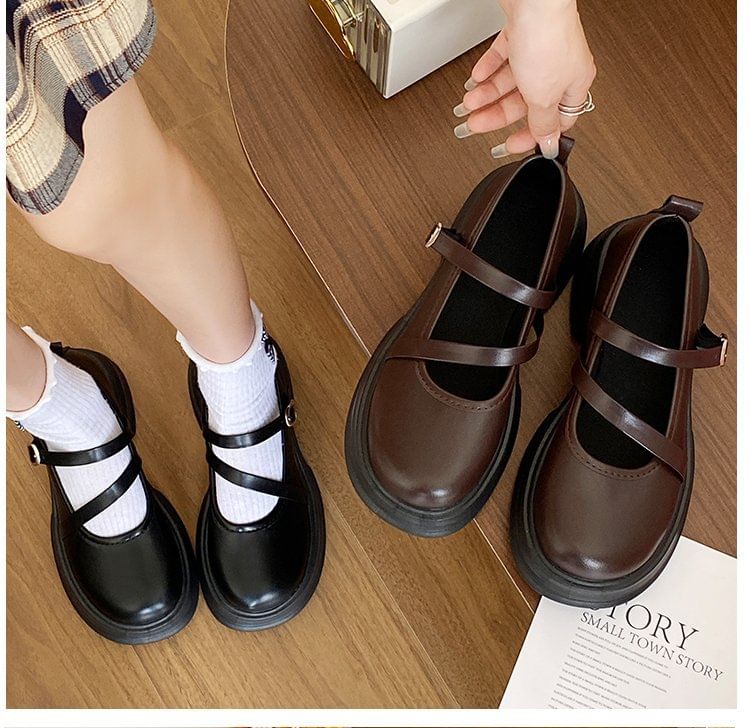 Jane Platform Shoes Mary