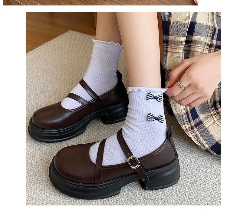 Jane Platform Shoes Mary