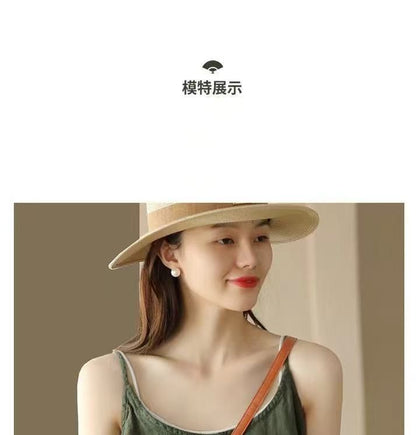 Scoop Neck Plain Buttoned Camisole Top