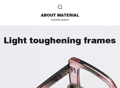 Square Thick Frame Sunglasses