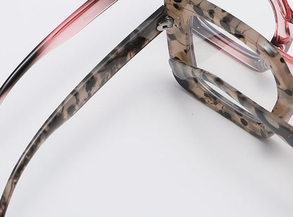 Square Thick Frame Sunglasses