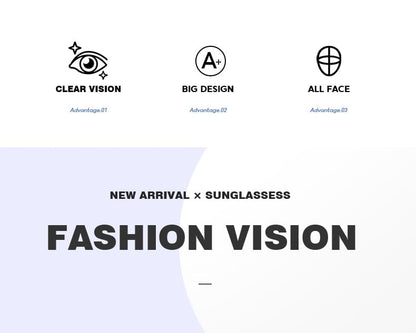 Thick Frame Sunglasses