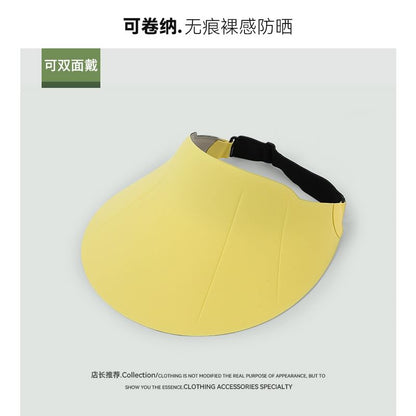 Plain Foldable Sun Visor