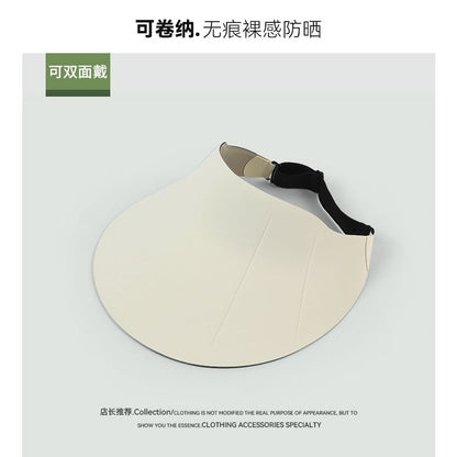Plain Foldable Sun Visor