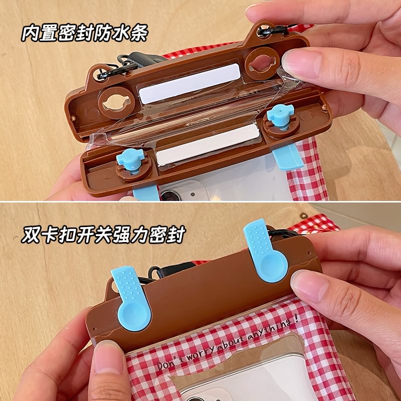 Animal Print Waterproof Touchscreen Phone Pouch (Various Designs)