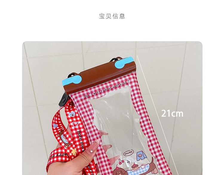Animal Print Waterproof Touchscreen Phone Pouch (Various Designs)
