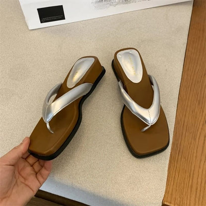 Wedge Heel Flip-Flops