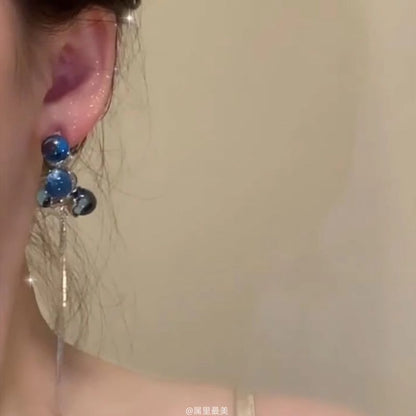 Beaded Fringe Earring Drop