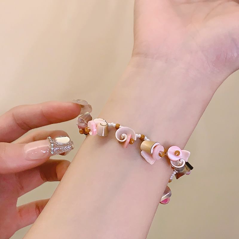 Bead Shell Necklace / Bracelet