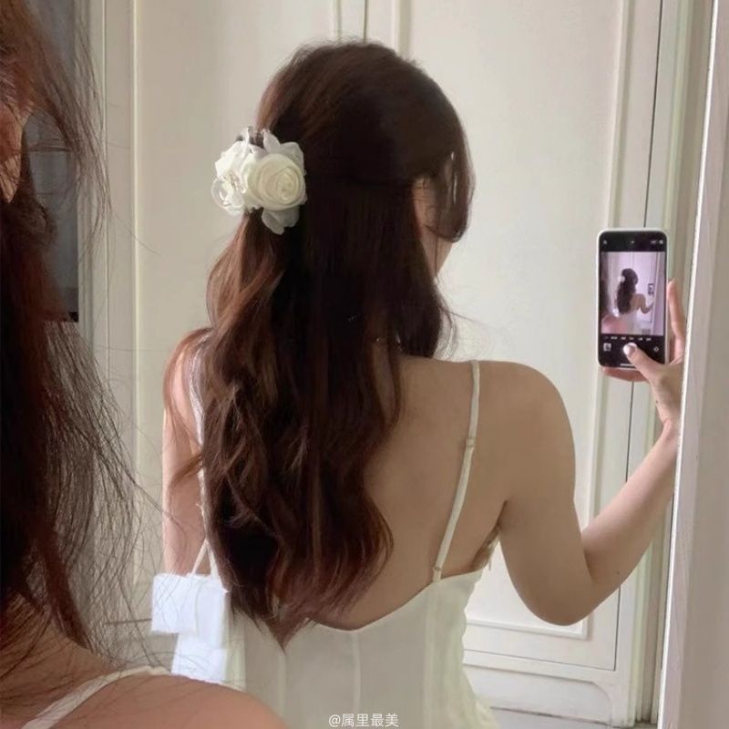 Claw Fabric Flower Hair