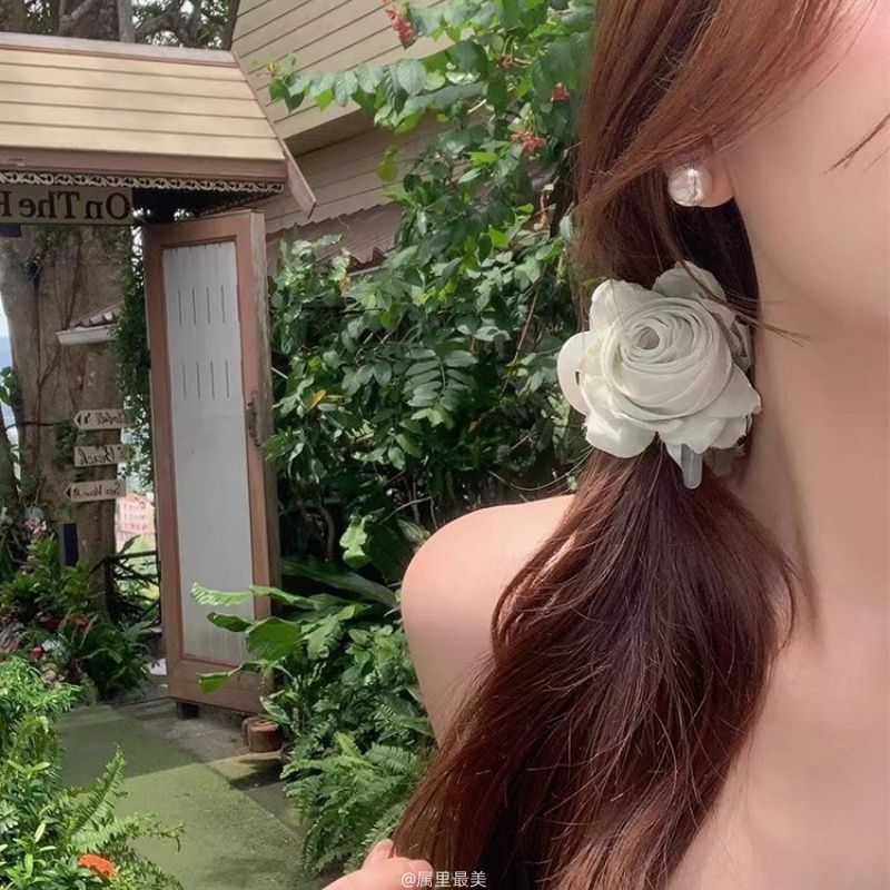 Claw Fabric Flower Hair