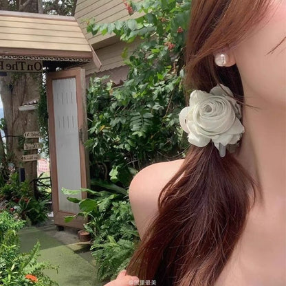 Claw Fabric Flower Hair