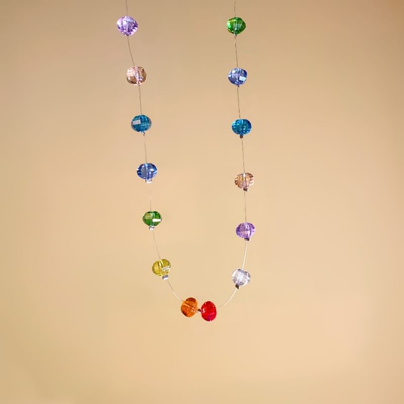 Beaded Rainbow Necklace