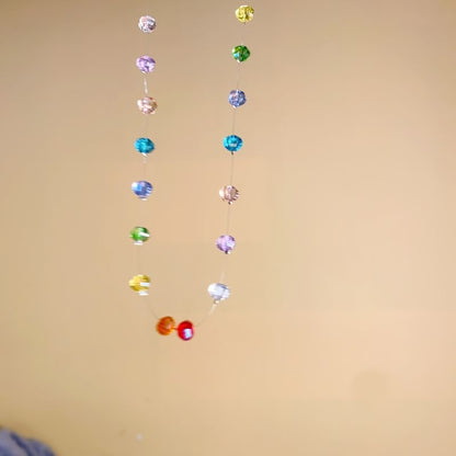 Beaded Rainbow Necklace