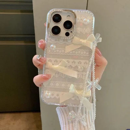 Case Print Phone Decoration Set Adhesive Strap / Ribbon Lace