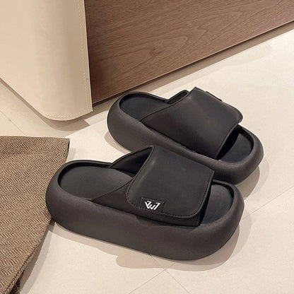 Platform Adhesive Sandals Strap