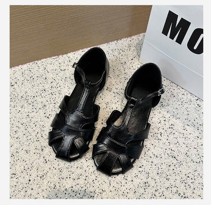 Cut Gladiator Sandals Low