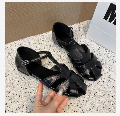 Cut Gladiator Sandals Low