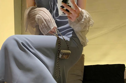 Rhinestone Strappy Chunky Heel Sandals