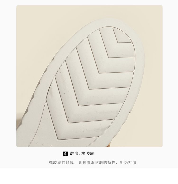 Buckled Platform Slip-Ons