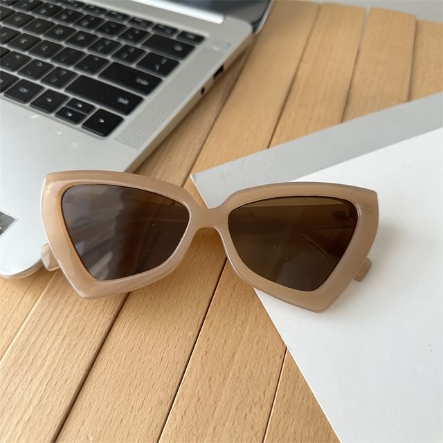Oversized Cat-Eye Sunglasses