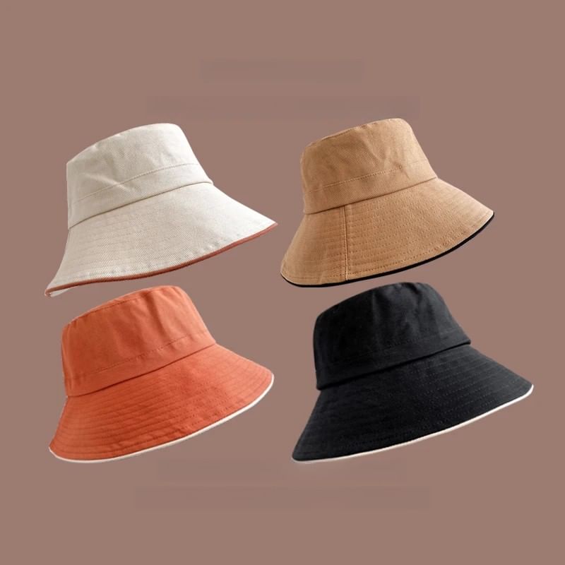Plain Bucket Toggle Hat