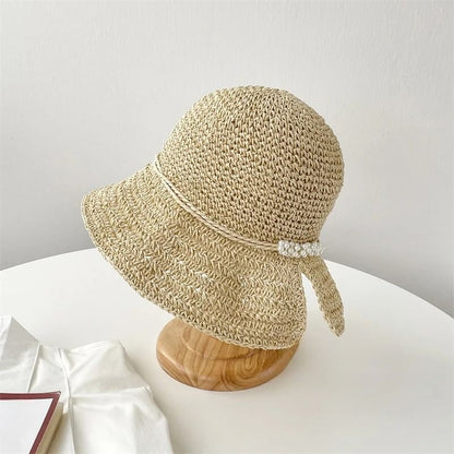 Cloche Straw Hat