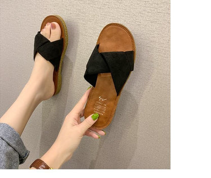 Criss Sandals Cross Slide