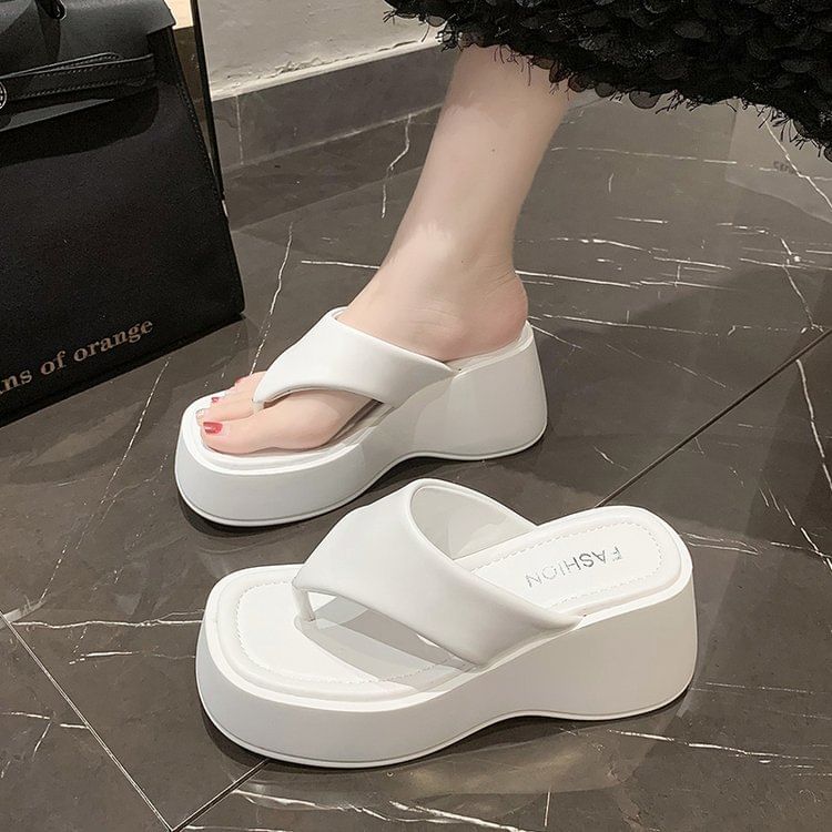 Flip-Flops Platform Heel Wedge