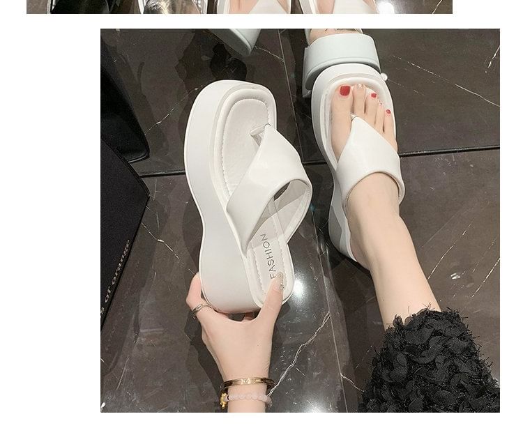 Flip-Flops Platform Heel Wedge