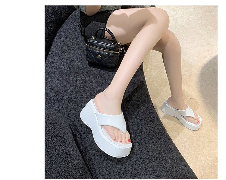 Flip-Flops Platform Heel Wedge