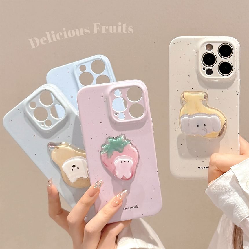 3D Animal Rotatable Phone Case