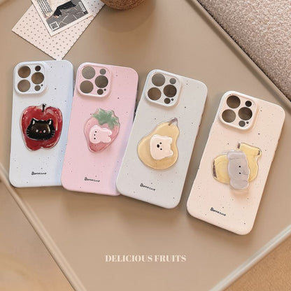 3D Animal Rotatable Phone Case