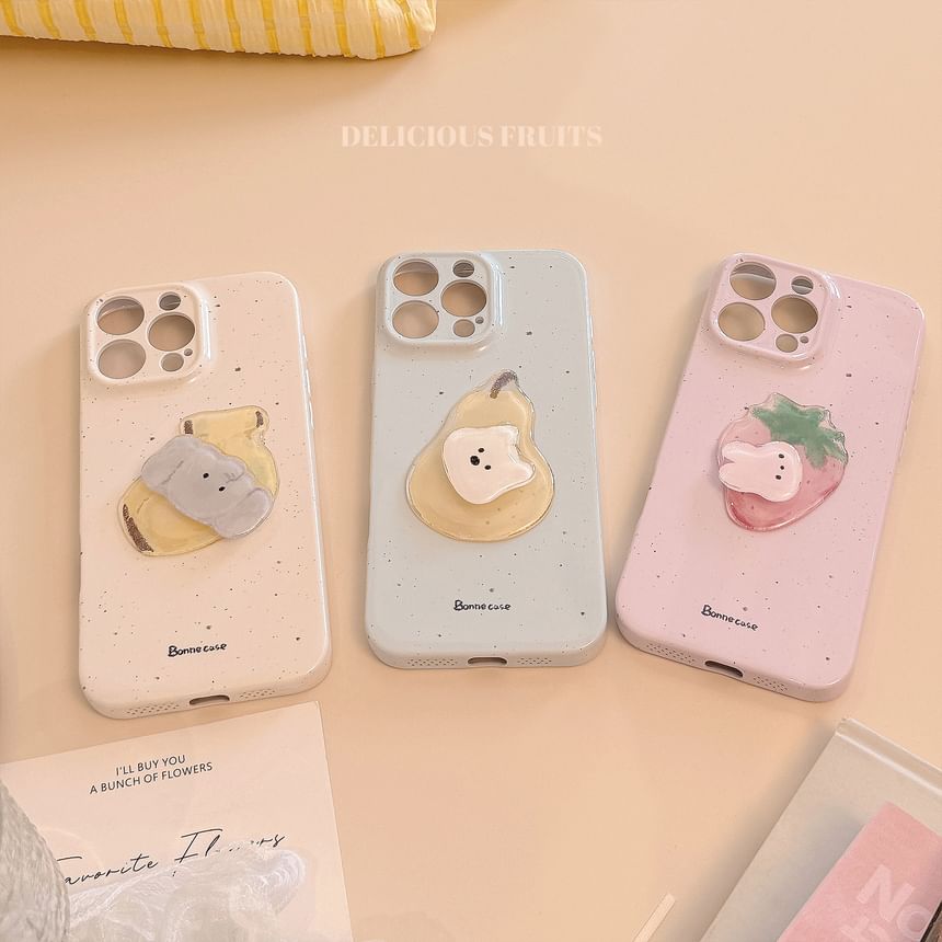 3D Animal Rotatable Phone Case