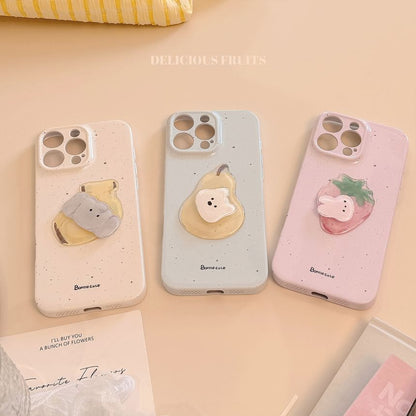 3D Animal Rotatable Phone Case