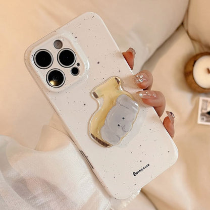 3D Animal Rotatable Phone Case