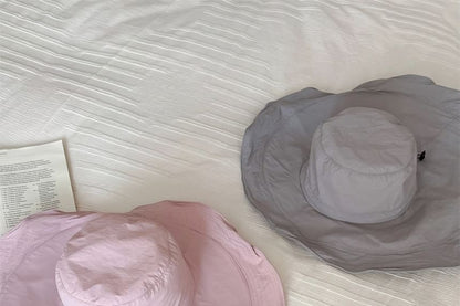 Bucket Hat Ruffle Plain Hiking