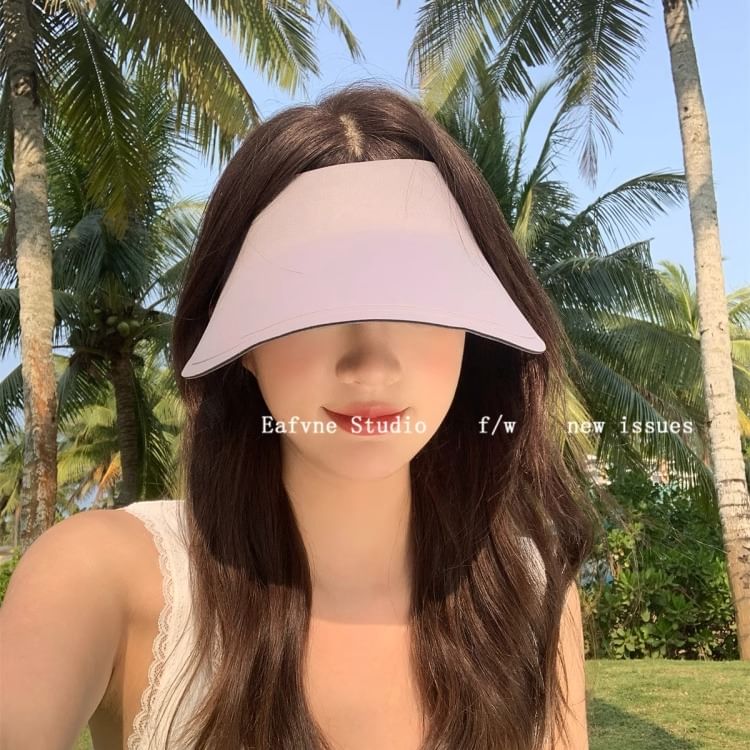 Visor Wide Plain Brim
