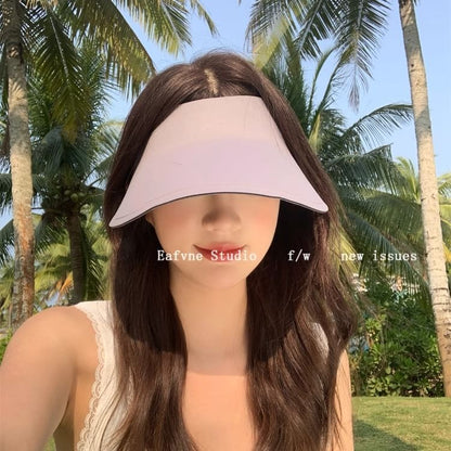 Visor Wide Plain Brim