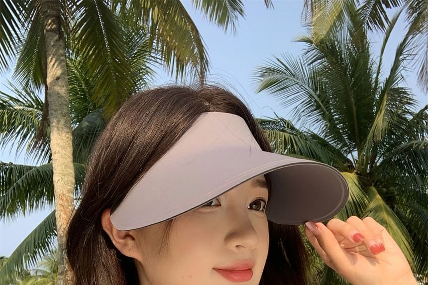 Visor Wide Plain Brim