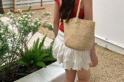 Hat Two Cloche Tone Straw