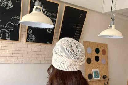 Beanie Lace Slouch