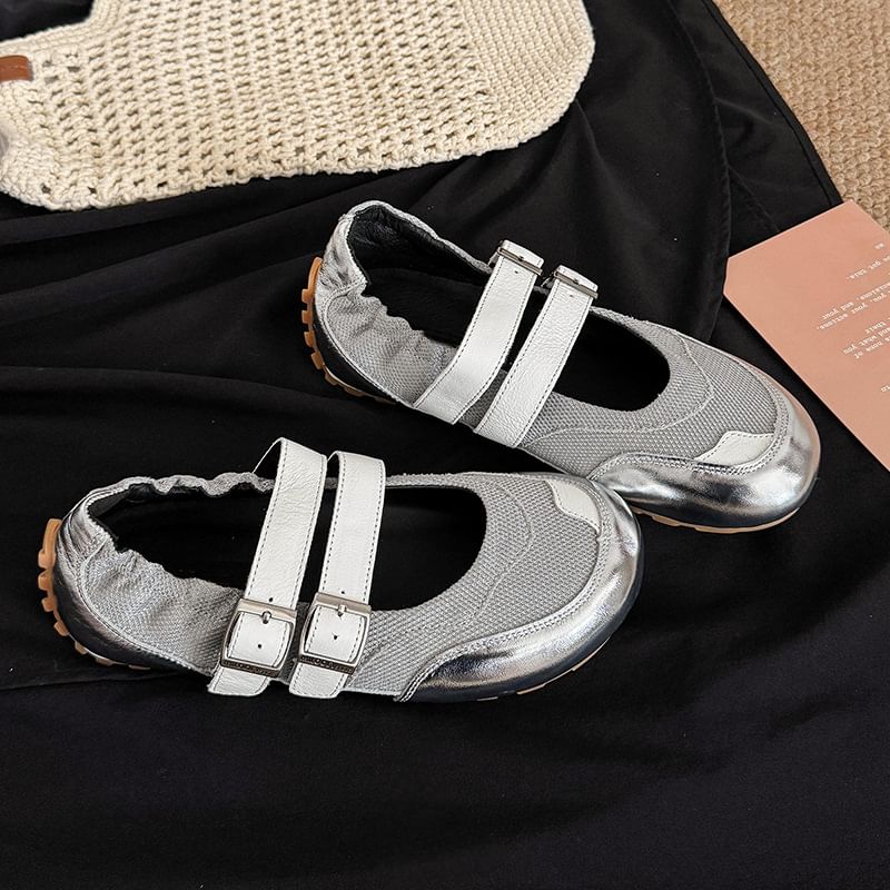 Double Strap Mary Jane Shoes