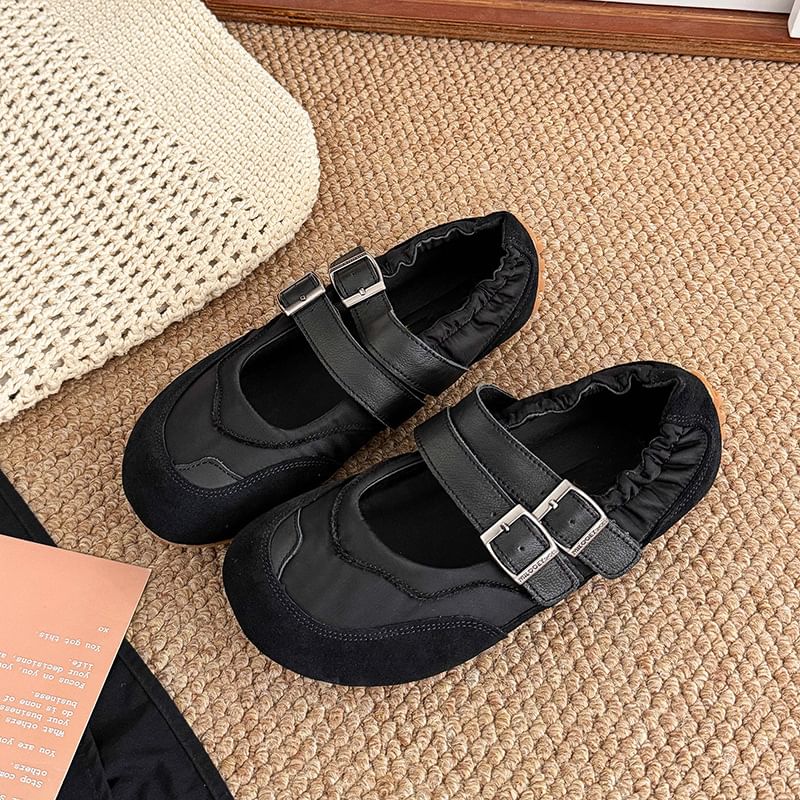 Double Strap Mary Jane Shoes