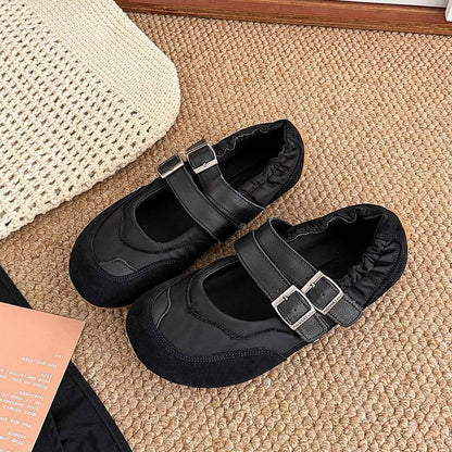 Double Strap Mary Jane Shoes